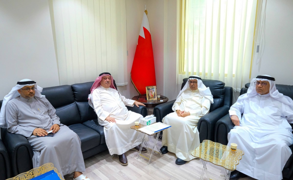 رئيس الأوقاف الجعفرية يستقبل رئيس اللجنة المنظمة لمؤتمر إستراتيجيات الإبتكار في الوقف الإسلامي والتنمية المستدامة