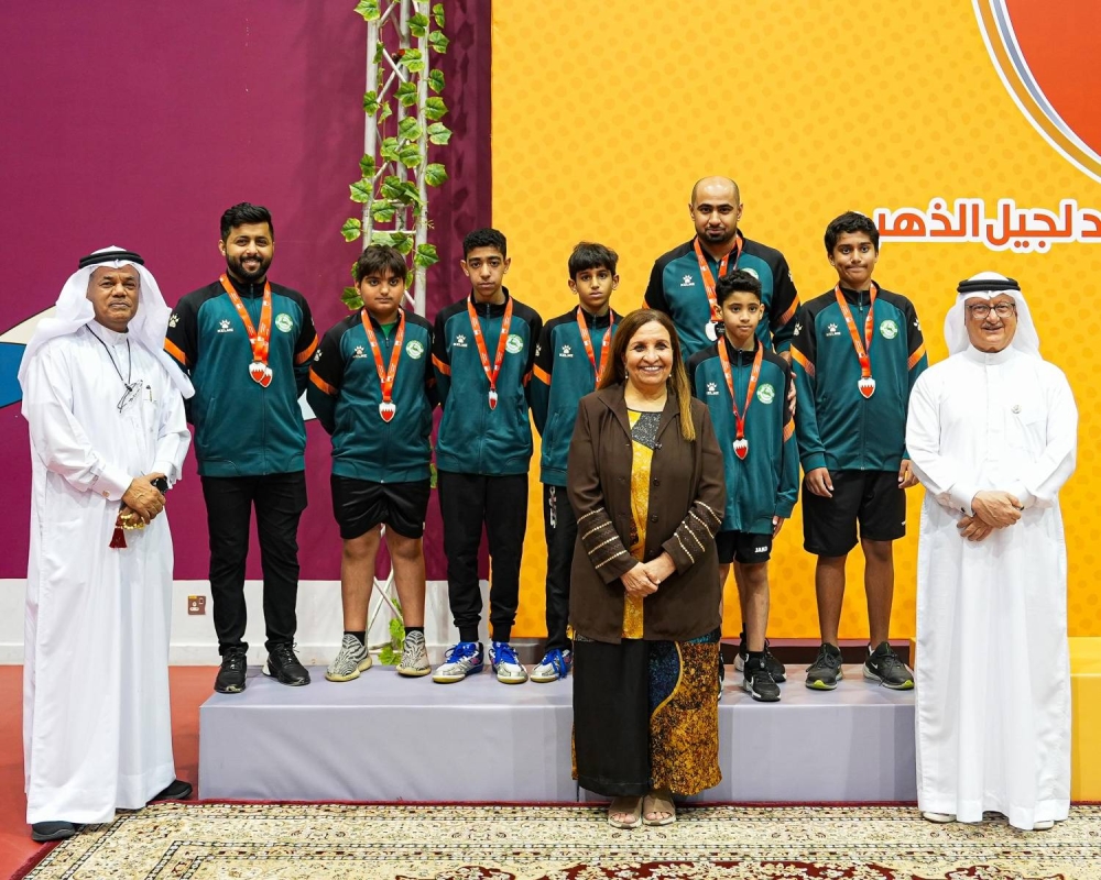 نادي سار بطلا لدوري خالد بن حمد لجيل الذهب للأشبال