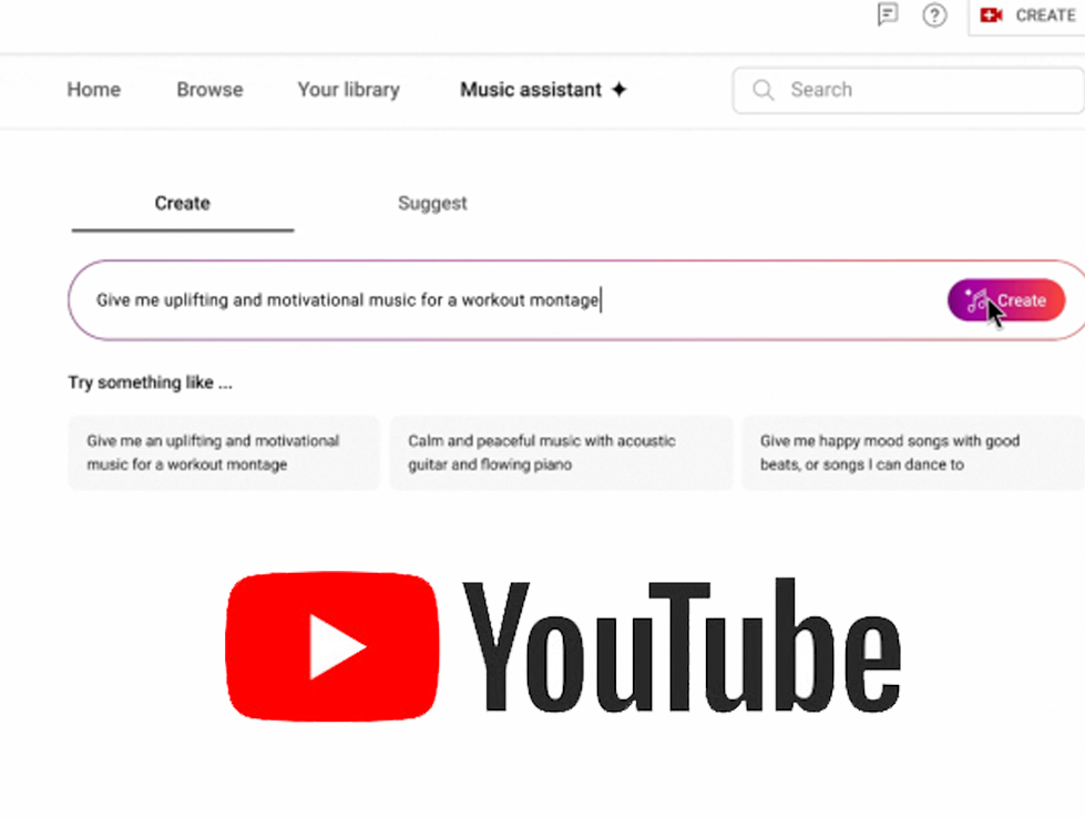 &laquo;يوتيوب&raquo; يطلق أداة ذكاء اصطناعي لإنشاء مقاطع موسيقية آلياً