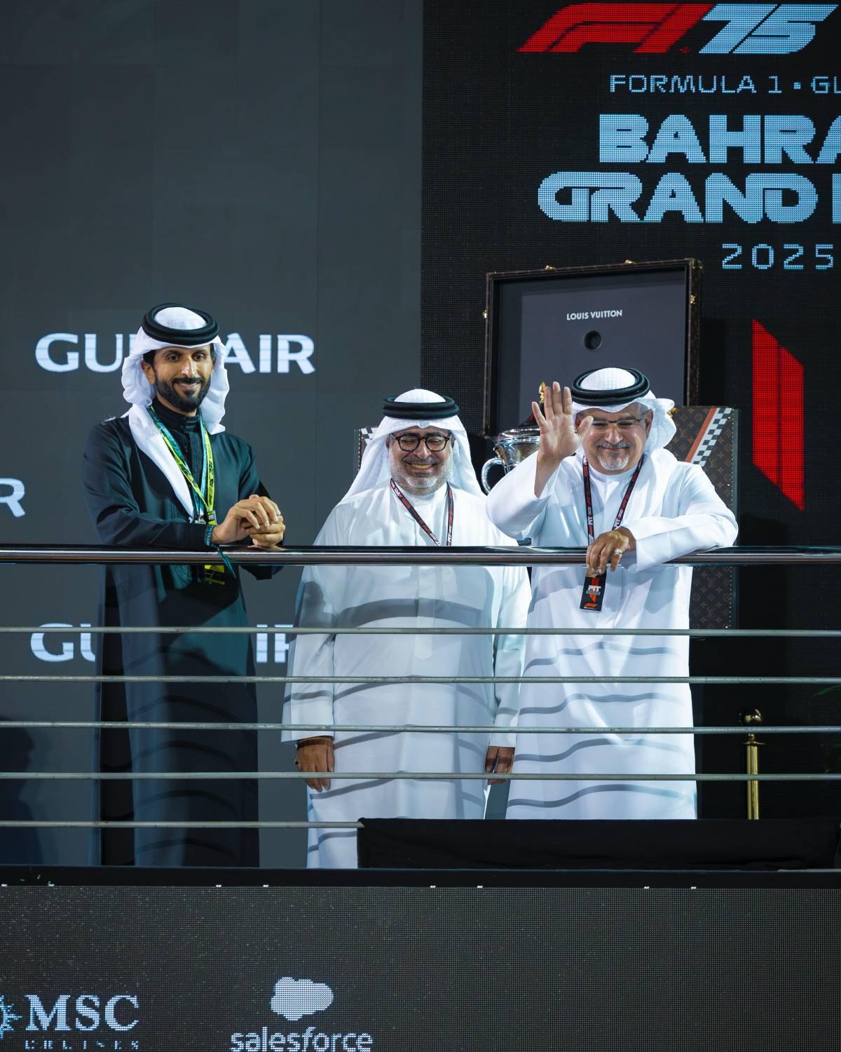عبدالله بن عيسى يرفع تهانيه للقيادة الرشيدة بمناسبة نجاح جائزة طيران الخليج الكبرى للفورمولا 1
