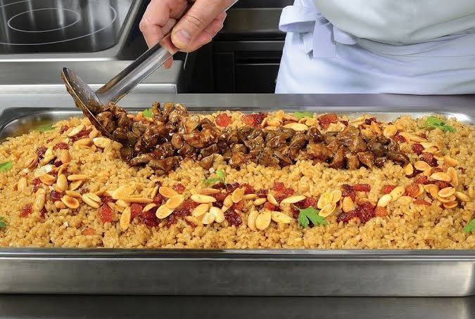 طريقة عمل الأرز بالخلطة في المنزل مثل المطاعم