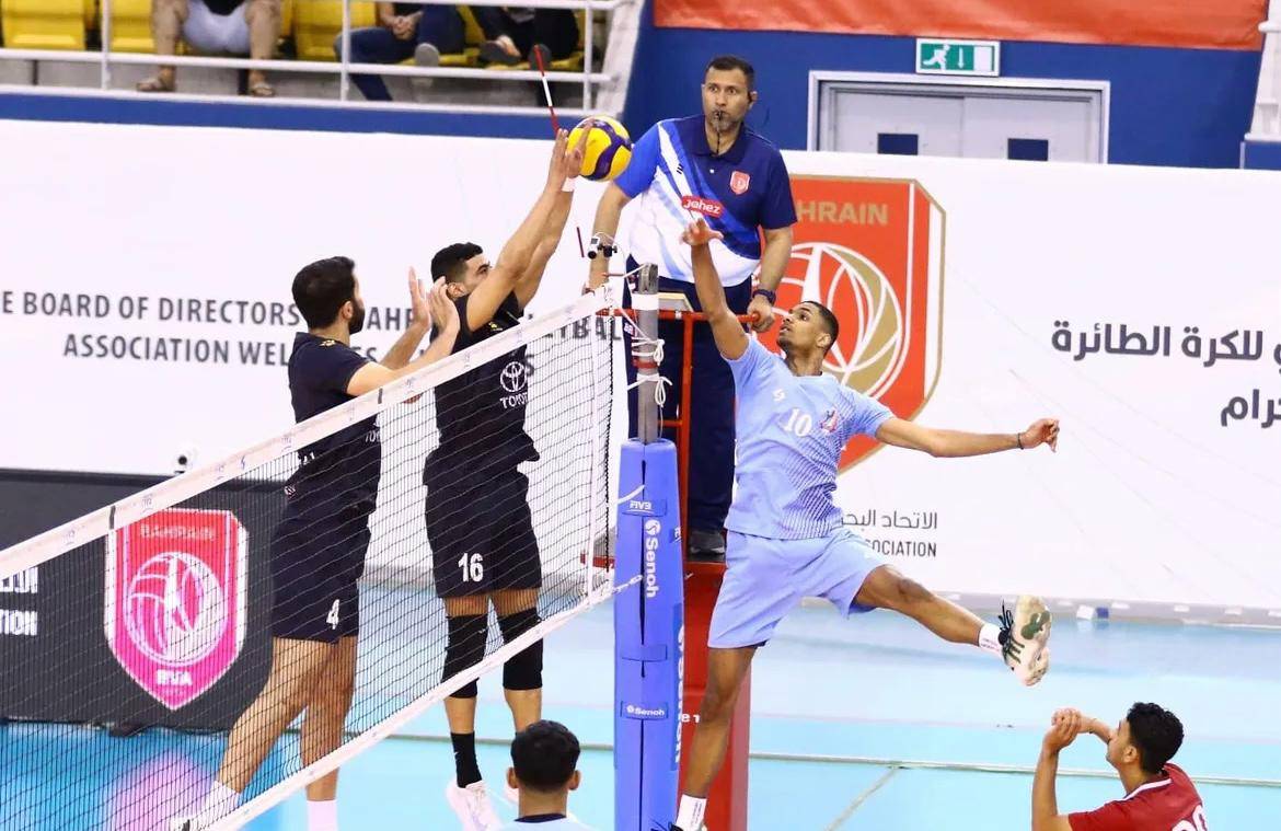 المحرق والأهلي إلى نصف نهائي كأس ولي العهد للطائرة