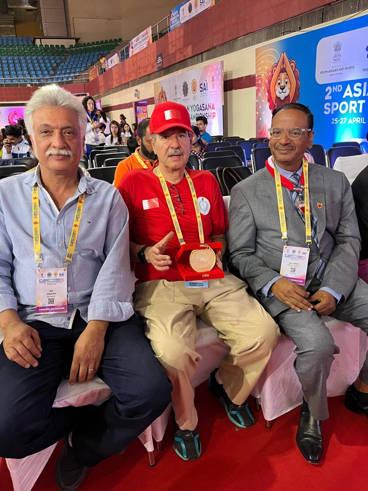 القادسية يتألق في بطولة آسيا الثانية لليوغا بنيودلهي 2025