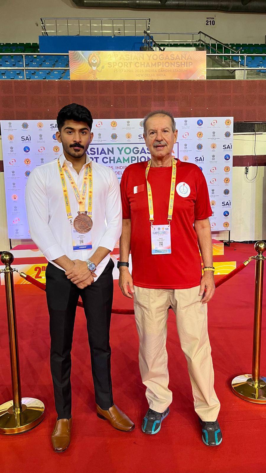 القادسية يتألق في بطولة آسيا الثانية لليوغا بنيودلهي 2025