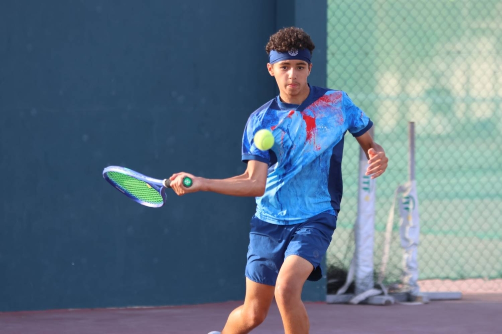 لاعبو البحرين تحت 16 سنة يواصلون التألق في بطولة الاتحاد الآسيوي للتنس