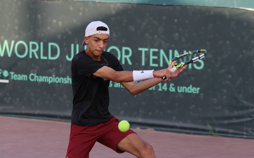 لاعبو البحرين تحت 16 سنة يواصلون التألق في بطولة الاتحاد الآسيوي للتنس