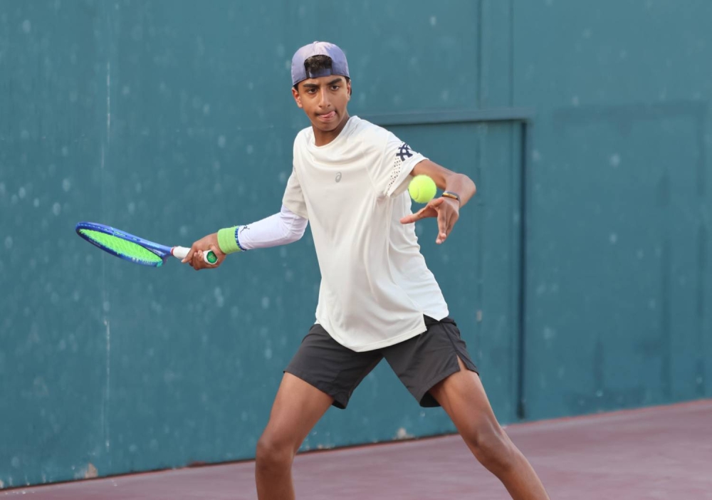 لاعبو البحرين تحت 16 سنة يواصلون التألق في بطولة الاتحاد الآسيوي للتنس