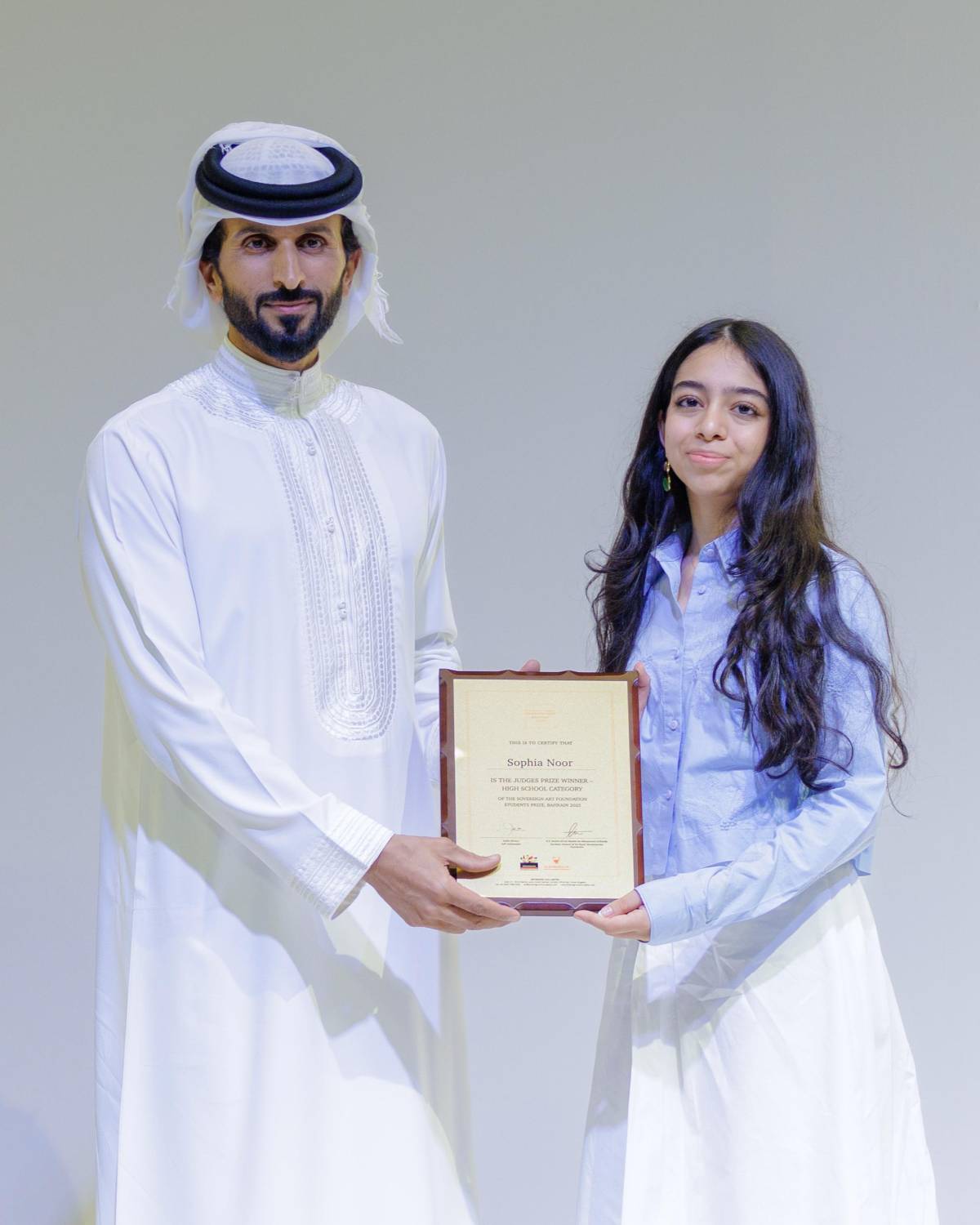 ناصر بن حمد يشهد ختام جائزة &laquo;سوفرن الفنية الخيرية&raquo; والمزاد يحصد 686 ألف دينار