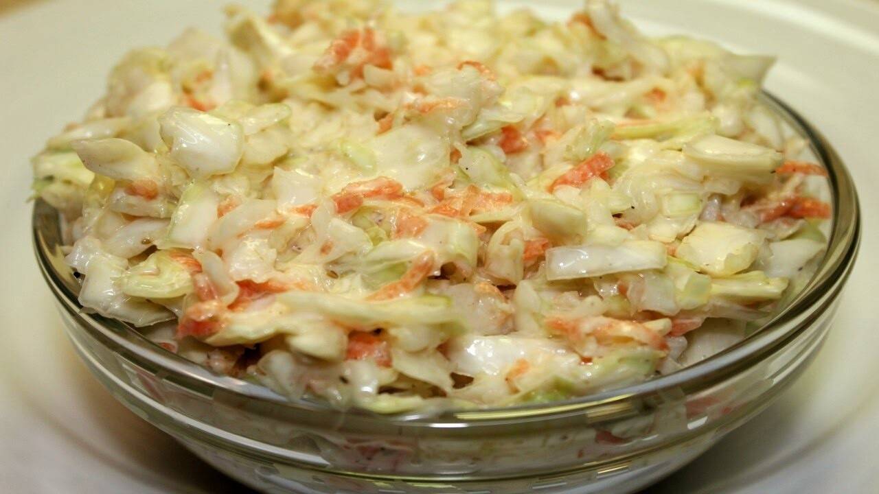 طريقة تحضير سلطة الكول سلو التقليدية والصحية للريجيم