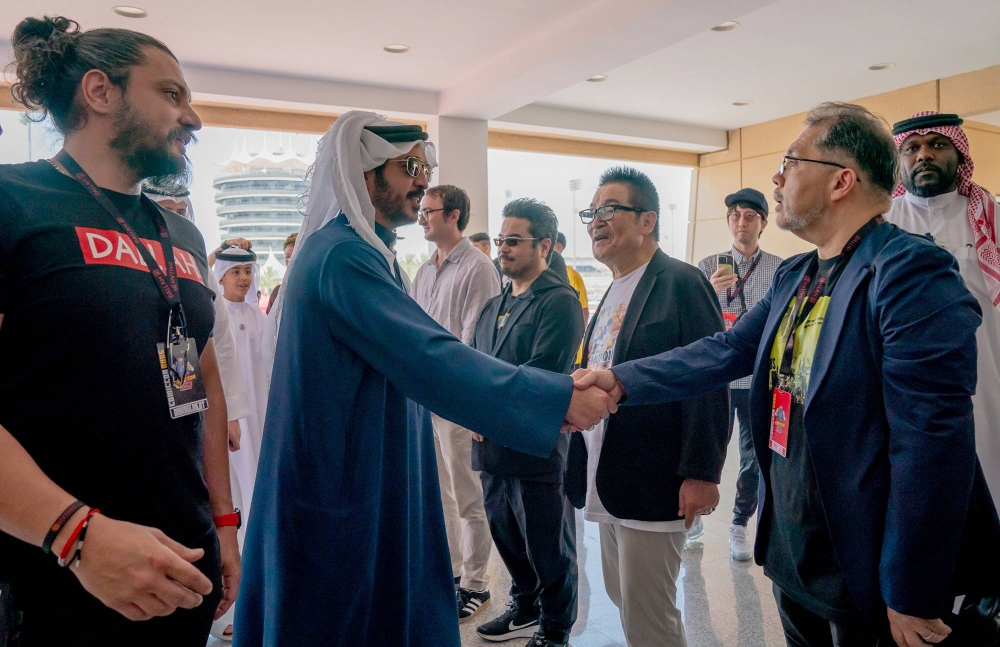 خالد بن حمد يرعى افتتاح معرض البحرين كوميك كون 2025