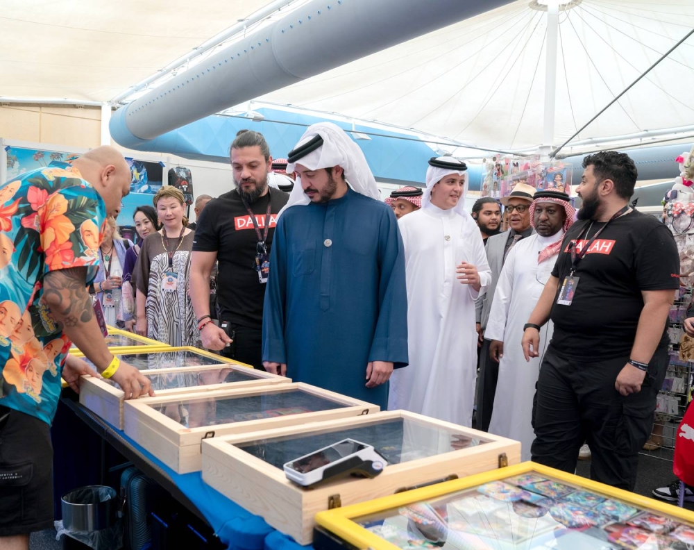 خالد بن حمد يرعى افتتاح معرض البحرين كوميك كون 2025