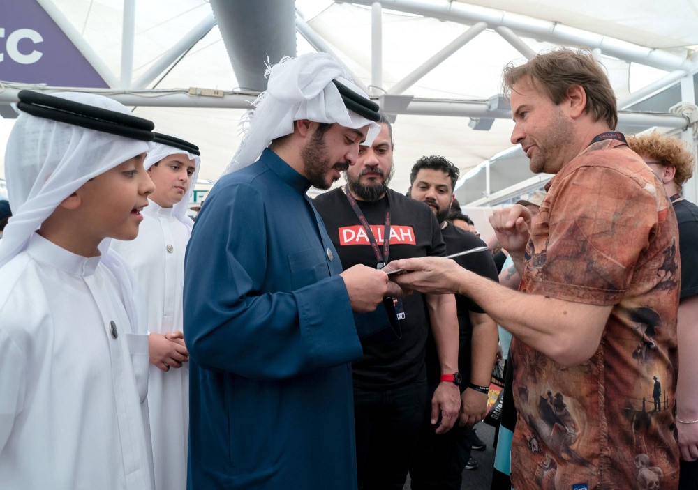خالد بن حمد يرعى افتتاح معرض البحرين كوميك كون 2025