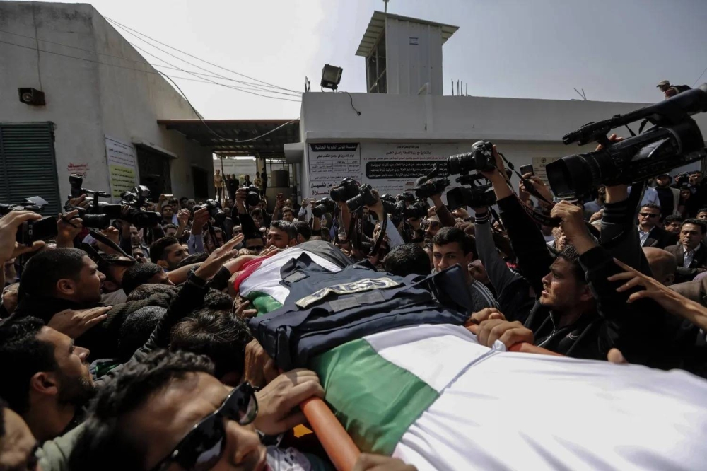 212 صحافياً ضحايا حرب غزة... وأكثر من 400 مصاب