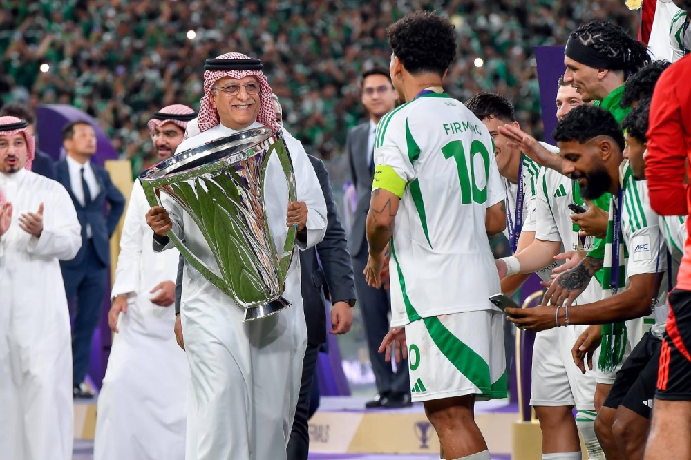 سلمان بن إبراهيم يهنئ الاهلي ويشيد بنجاح السعودية في استضافة الحدث القاري