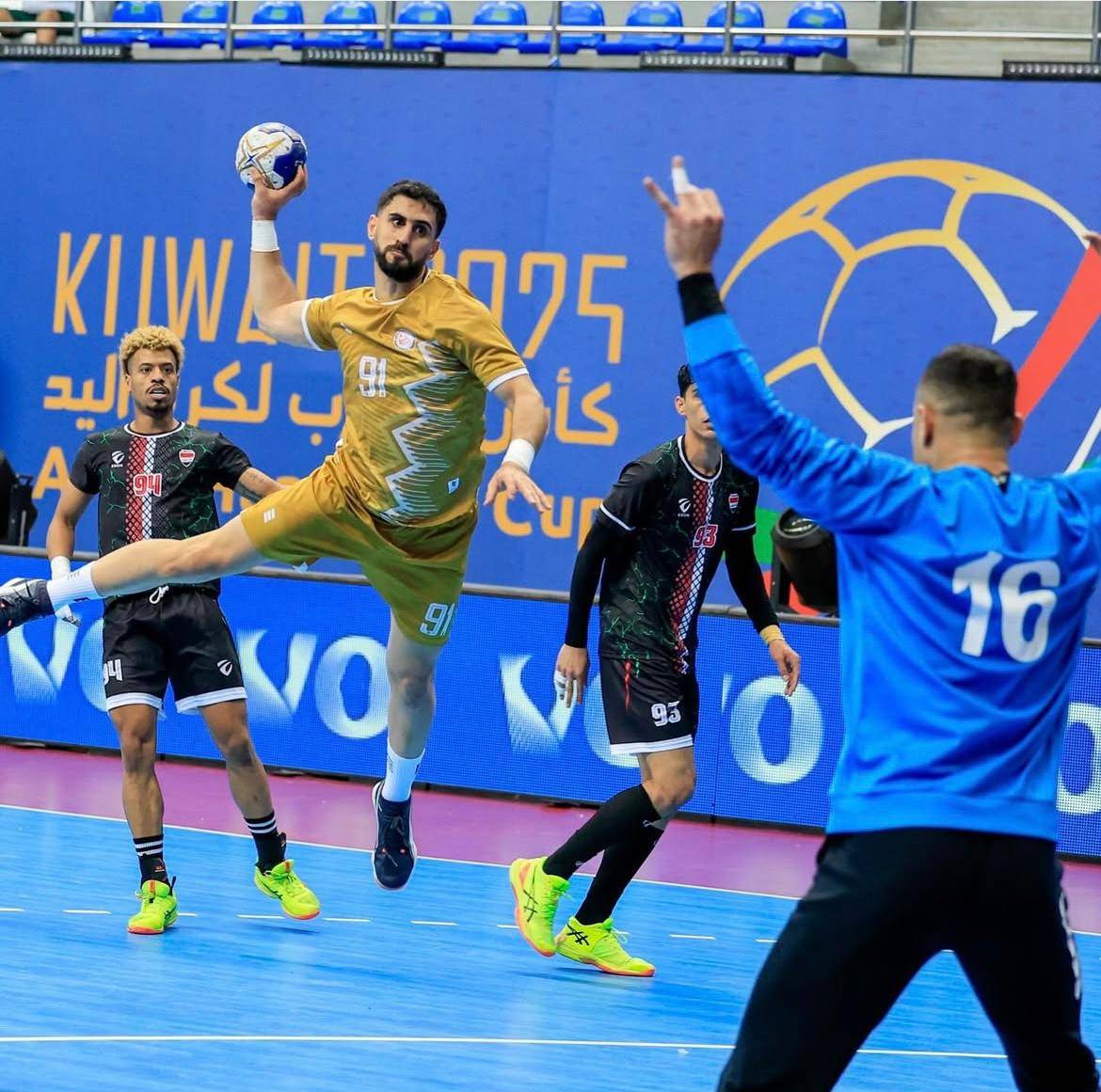 البحرين تهزم العراق في انطلاق كأس العرب لكرة اليد
