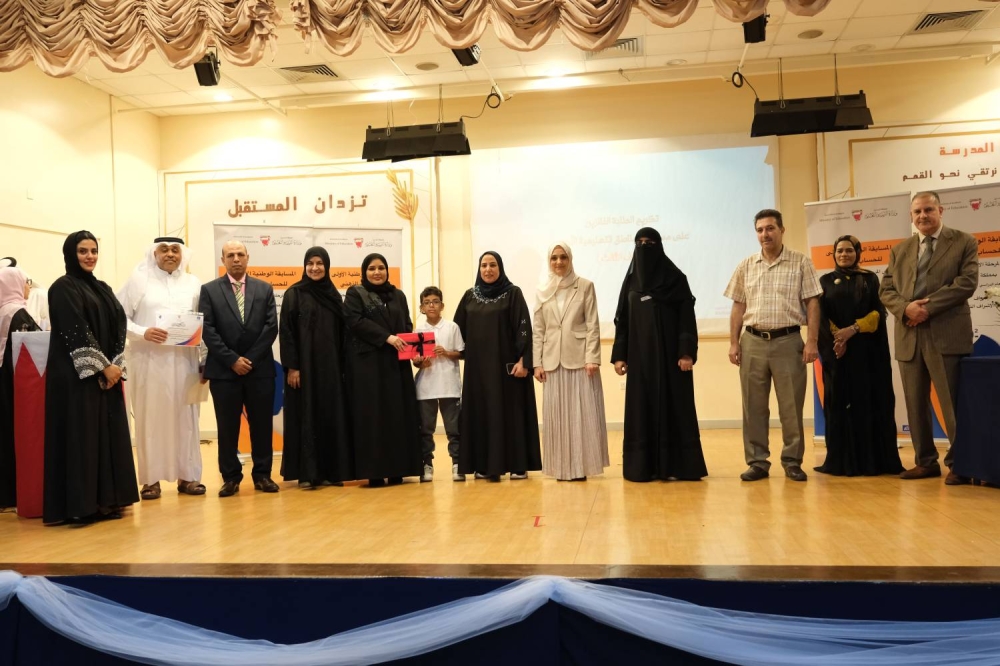 "التربية" تحتفي بالطلبة الفائزين في المسابقة الأولى للحساب الذهني