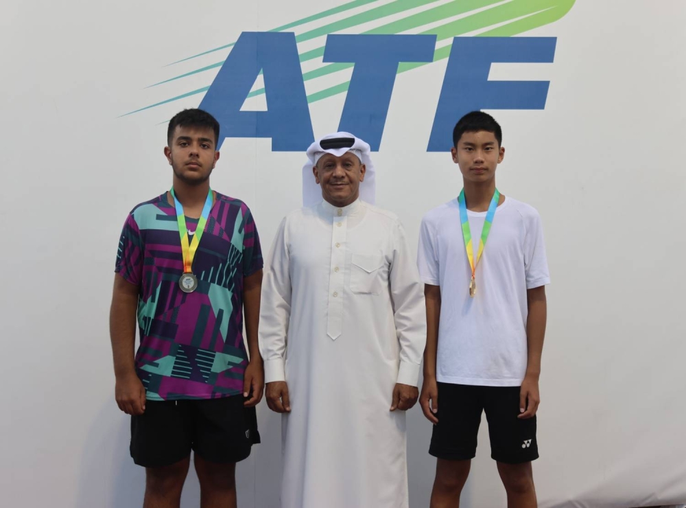 ختام منافسات بطولة الاتحاد الآسيوي للتنس للناشئين