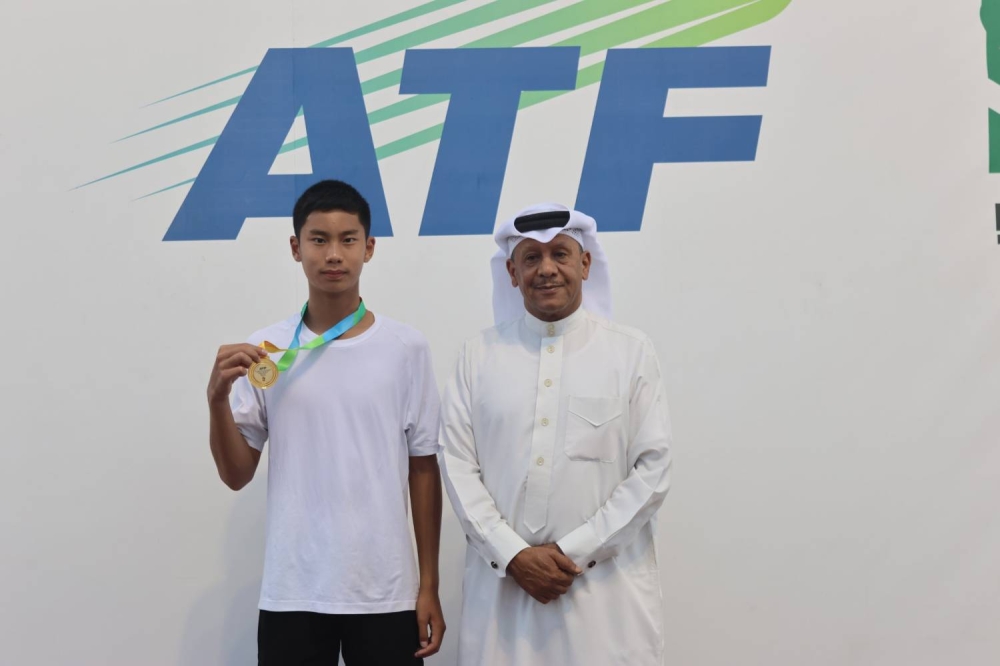 ختام منافسات بطولة الاتحاد الآسيوي للتنس للناشئين
