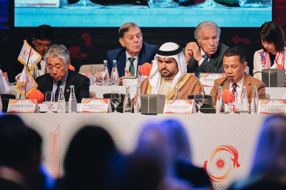 عيسى بن علي يشارك باجتماع الجمعية العمومية للمجلس الأولمبي الآسيوي