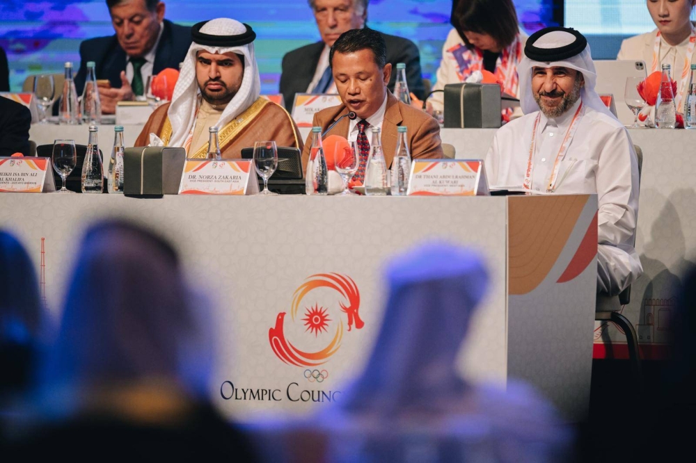 عيسى بن علي يشارك باجتماع الجمعية العمومية للمجلس الأولمبي الآسيوي