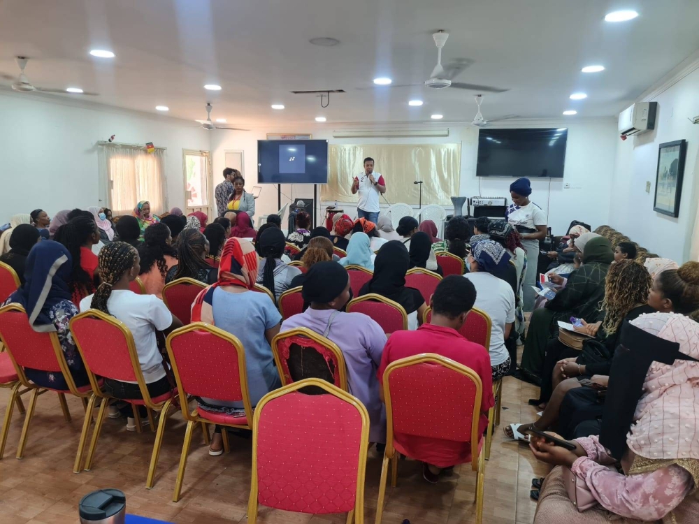 النادي السوداني يقيم يوما صحياً استفادت منه 300 سيدة &rlm;