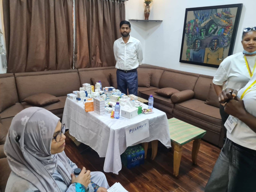 النادي السوداني يقيم يوما صحياً استفادت منه 300 سيدة &rlm;