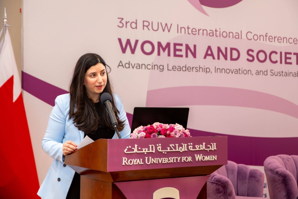 ختام فعاليات اليوم الثاني من المؤتمر الدولي الثالث للمرأة والمجتمع في الجامعة الملكية للبنات