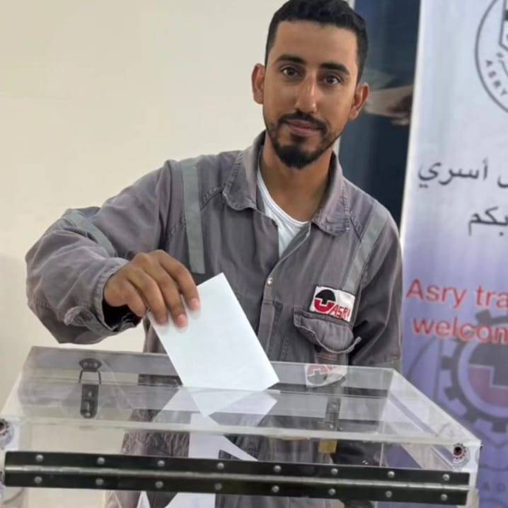 وسط أجواء الحماس والتنافس نقابة عمال أسري تنتخب مجلس إدارتها الجديد