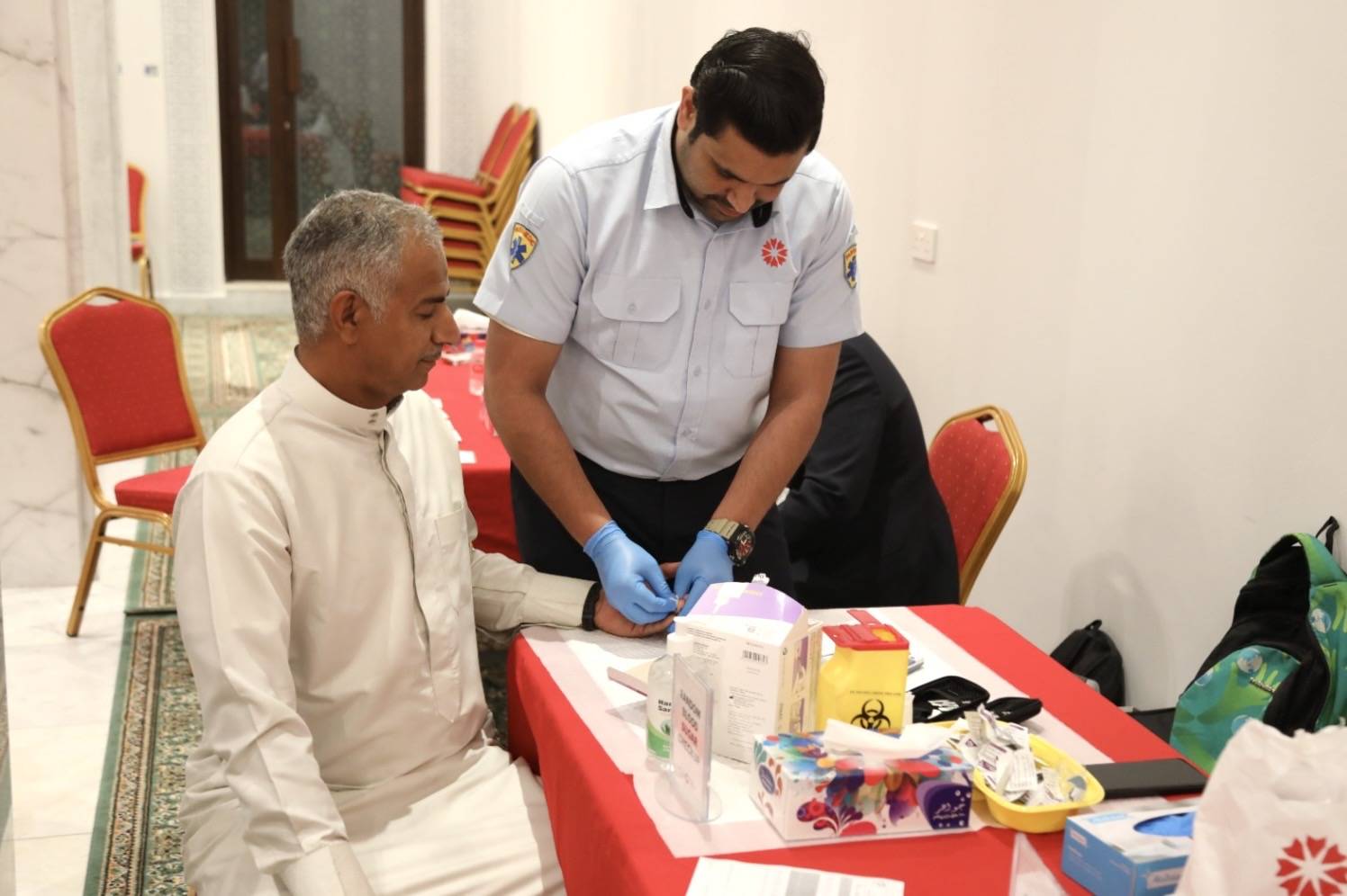 المحافظة الشمالية تنظم فعالية صحية احتفاءاً بيوم الصحة الخليجي