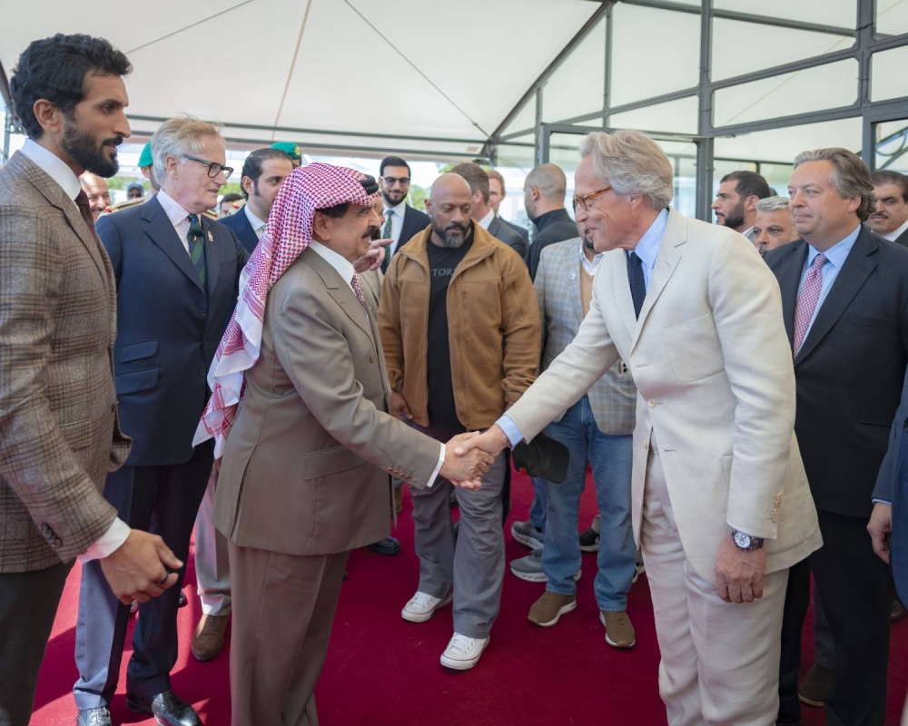 الملك يزور مضمار سباق القدرة بحديقة قلعة ويندسور الكبرى بالمملكة المتحدة ويشهد منافسات سباق القدرة