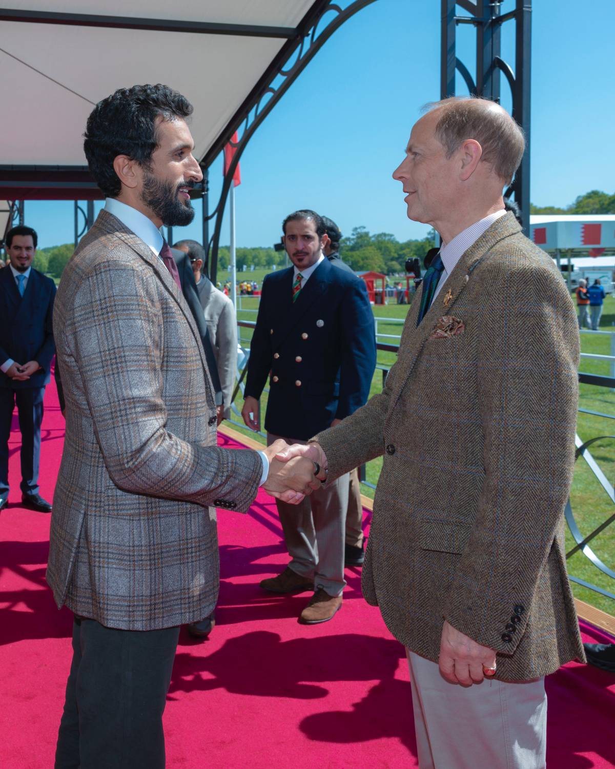 ناصر بن حمد: متابعة جلالة الملك لمهرجان ويندسور تؤكد دعم جلالته المستمر للفريق الملكي للقدرة