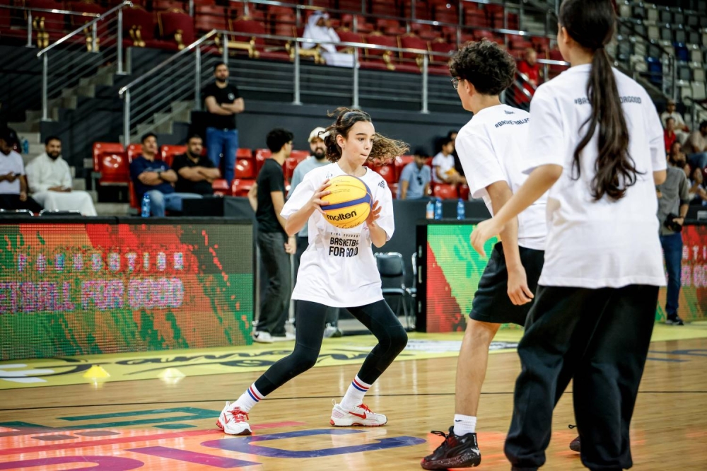 "FIBA Foundation" تنظم فعالية للأطفال في البحرين على هامش الكونغرس الدولي