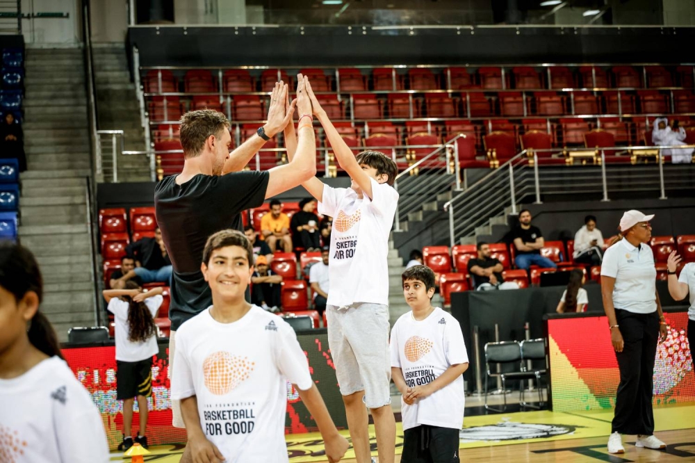 "FIBA Foundation" تنظم فعالية للأطفال في البحرين على هامش الكونغرس الدولي