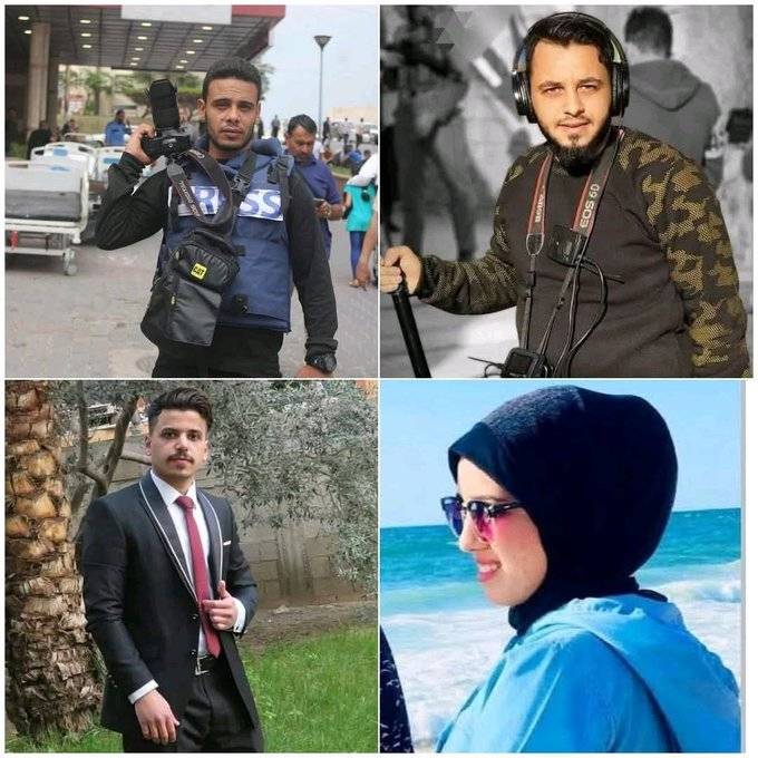 غارات إسرائيلية تودي بحياة 5 صحفيين بينهم نور قنديل وزوجها