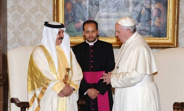 ضمن وفود 200 دولة.. البحرين تشارك الفاتيكان مرحلة تاريخية جديدة