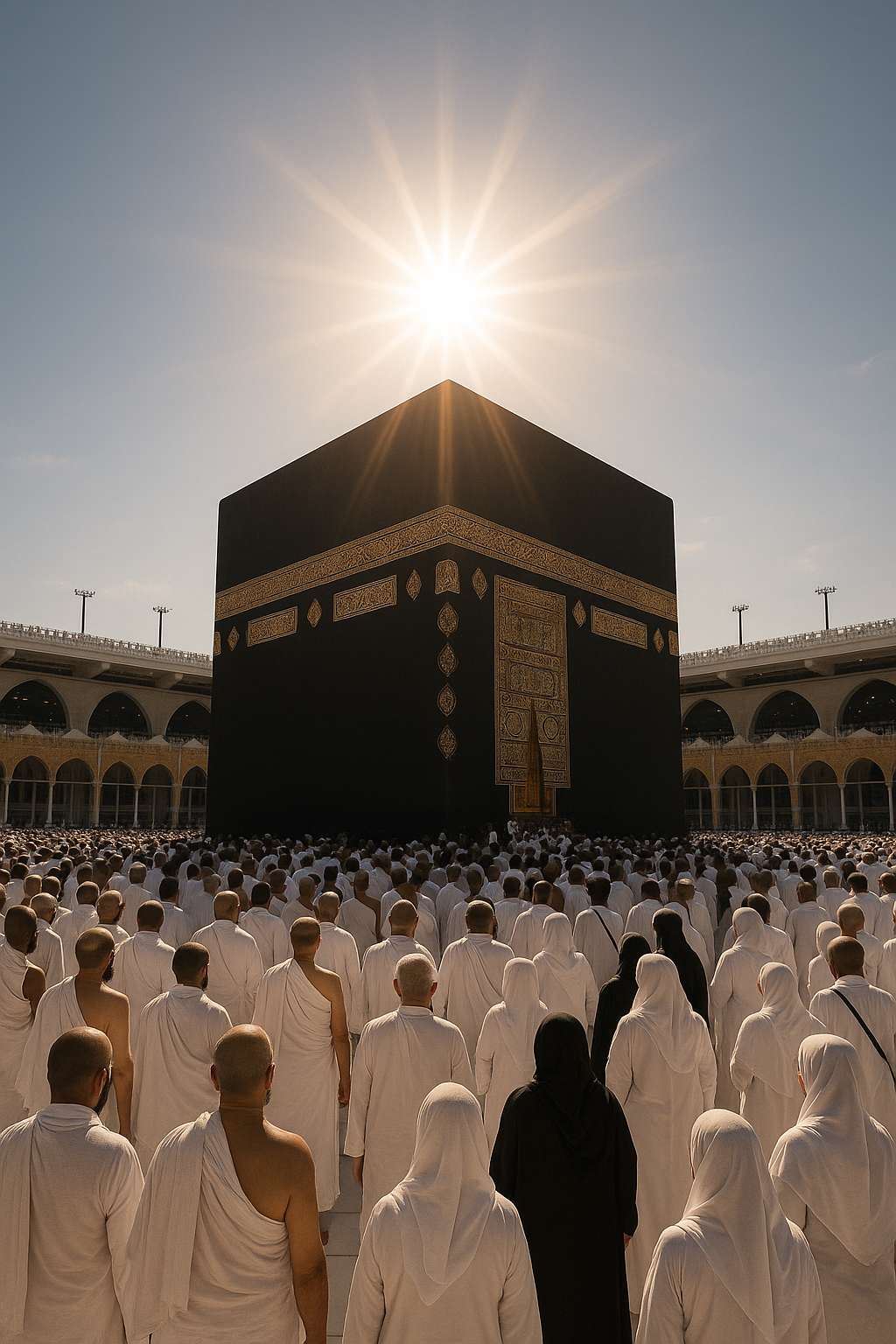 آل عصفور: تعامد الشمس فوق الكعبة المشرفة بالتزامن مع ولادة هلال ذي الحجة 1446 هجرية