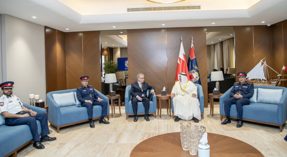 وكيل وزارة الداخلية يستقبل نائب رئيس بعثة سفارة مملكة الدنمارك لدى المملكة