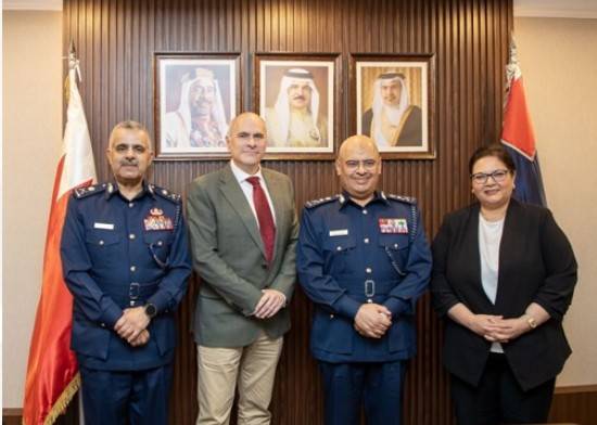 رئيس الأمن العام يبحث أوجه التعاون في المجالات الأكاديمية والتدريبية مع جامعة نوتنغهام