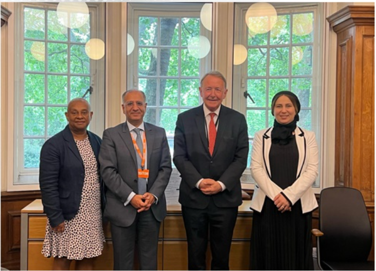 المدير العام للشؤون القانونية بـ&laquo;الخارجية&raquo; يلتقي رئيس لجنة حقوق الإنسان بالبرلمان البريطاني