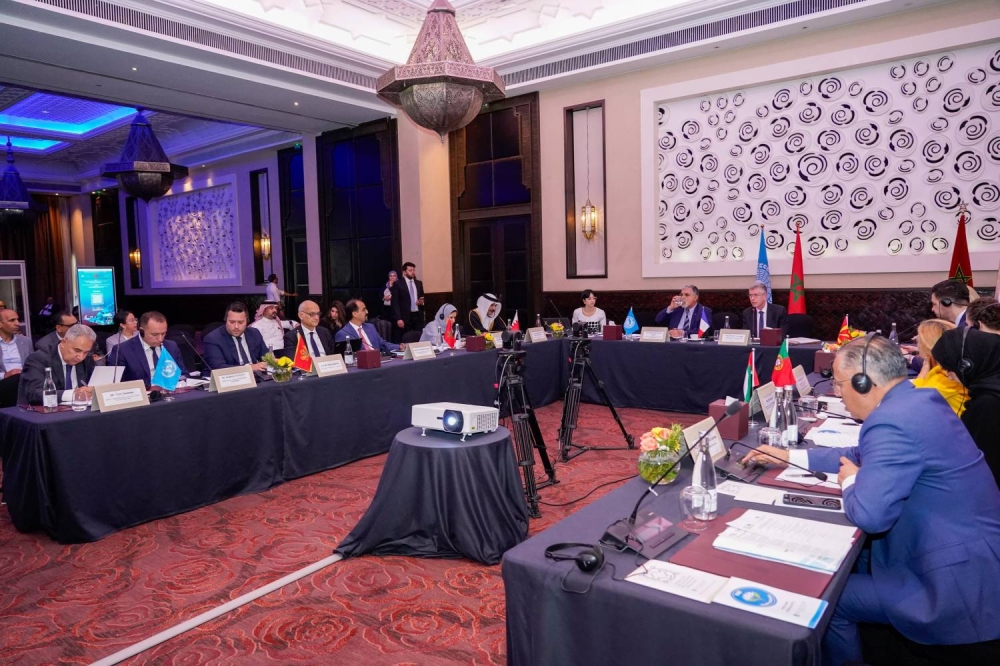 الأمينان العامان لمجلسي الشورى والنواب يشاركان في اجتماع الأمناء العامين ببرلمان البحر الأبيض المتوسط بمراكش