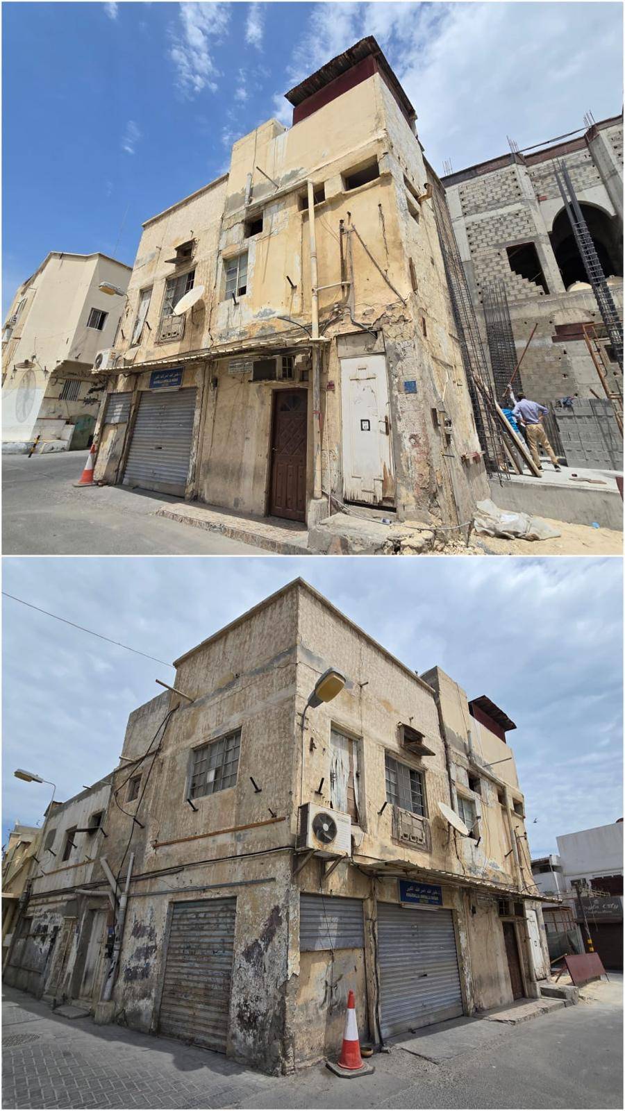 "البيوت الآيلة" تخنق المحرق.. جدران تتهاوى بين إهمال الورثة وتعقيدات الهدم!