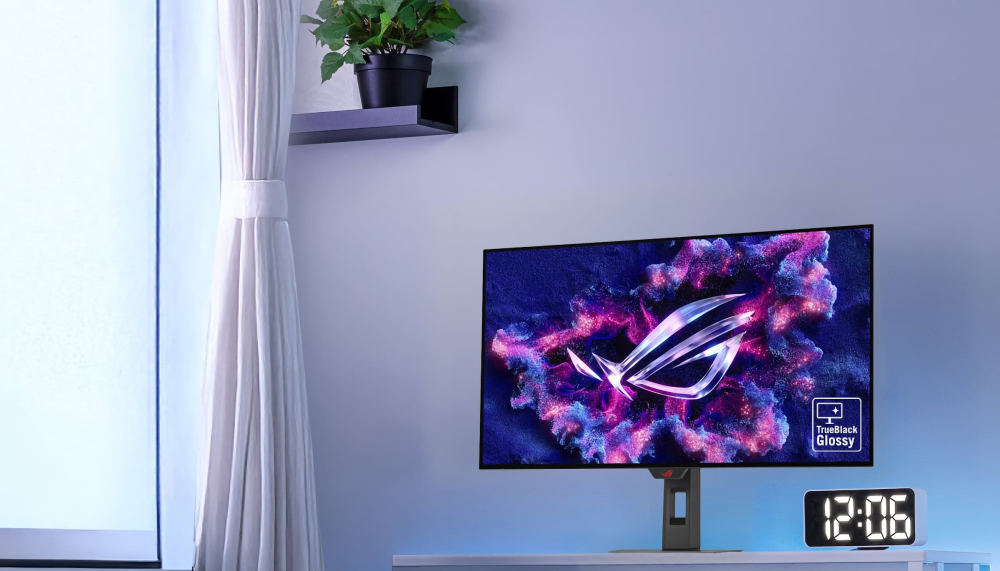 "أسوس" تمهد لإطلاق شاشة ألعاب OLED بتردد 540 هرتز وتقنية Tandem RGB
