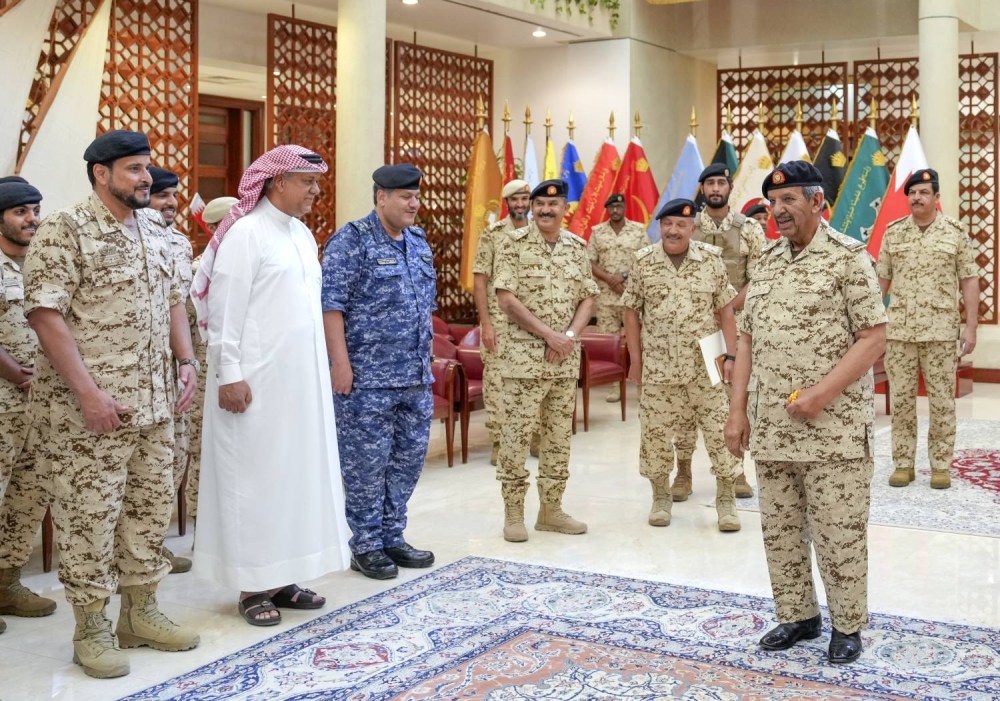 القائد العام يستقبل بعثة الحج التابعة لقوة دفاع البحرين بمناسبة مغادرتها إلى الأراضي المقدسة