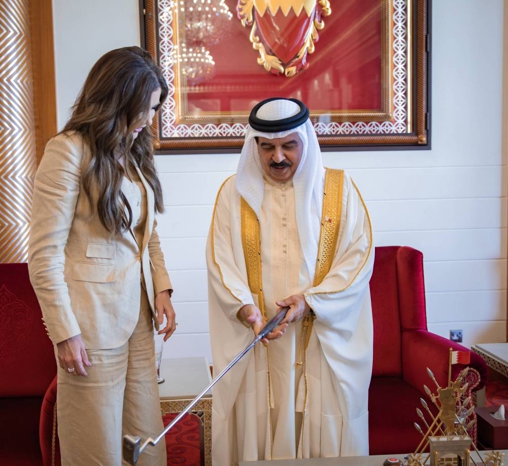 جلالة الملك المعظم يستقبل وزيرة الأمن الداخلي الأمريكية