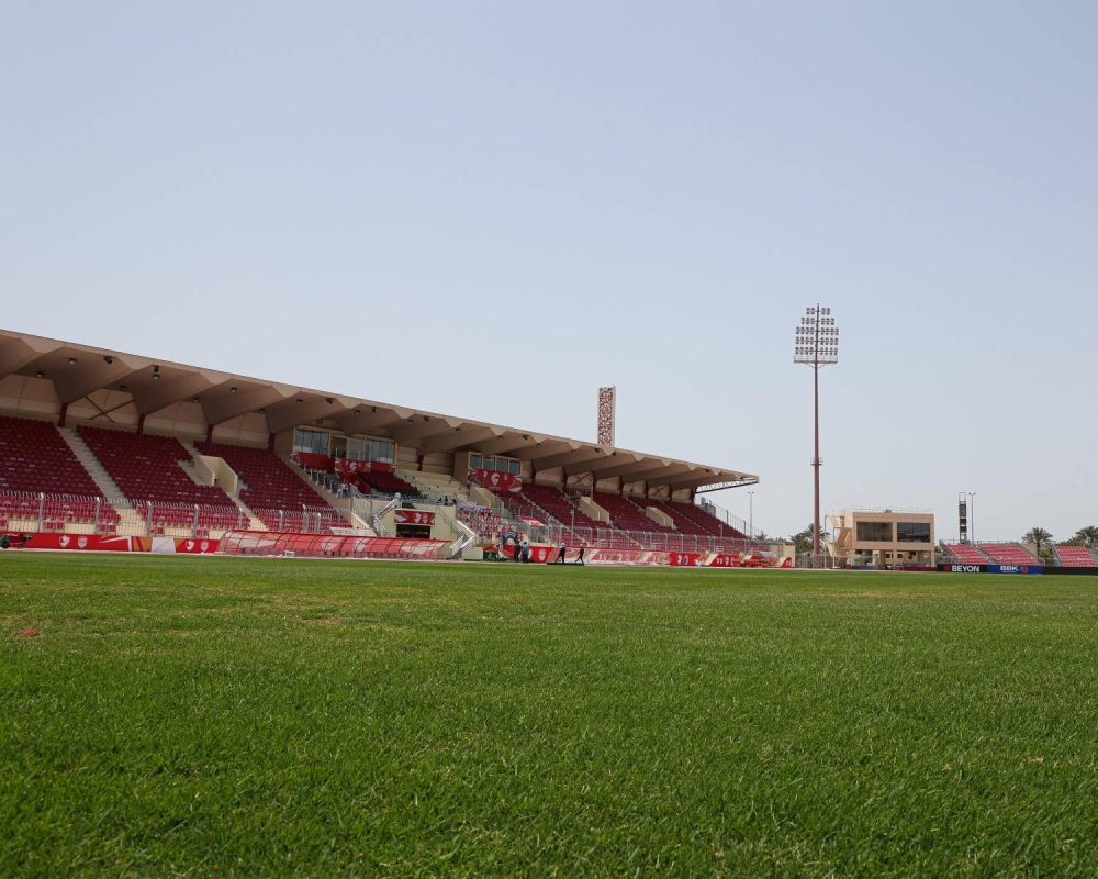 الهيئة العامة للرياضة تعلن جاهزية استاد "المحرق" لاستضافة ختام دوري ناصر بن حمد الممتاز