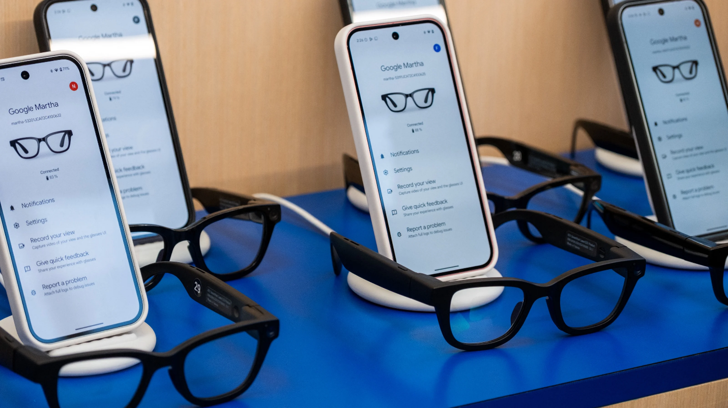 نظارات جوجل XR بنظام أندرويد بتقنيات ذكاء اصطناعي متقدمة