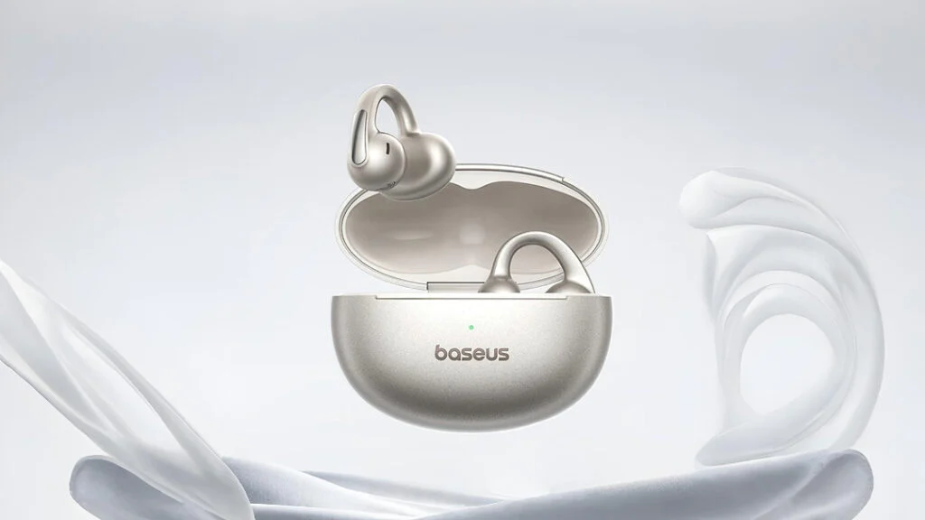 سماعات MC1 Pro AI اللاسلكية من Baseus بتقنيات متقدمة وبطارية تدوم 40 ساعة وتصنيف IP67
