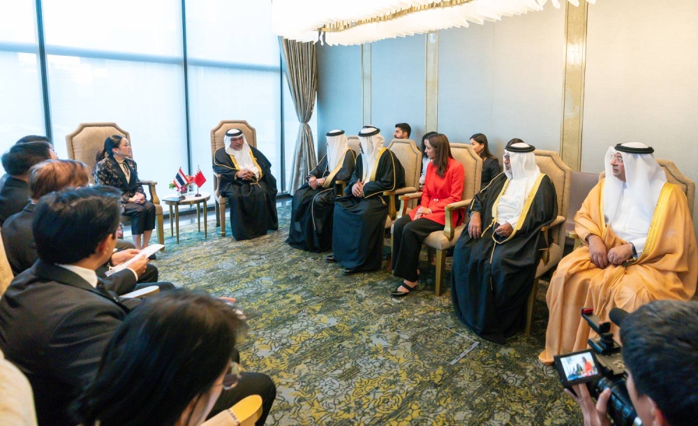 ولي العهد رئيس الوزراء يلتقي بايتونجتارن شيناوترا رئيسة وزراء تايلند