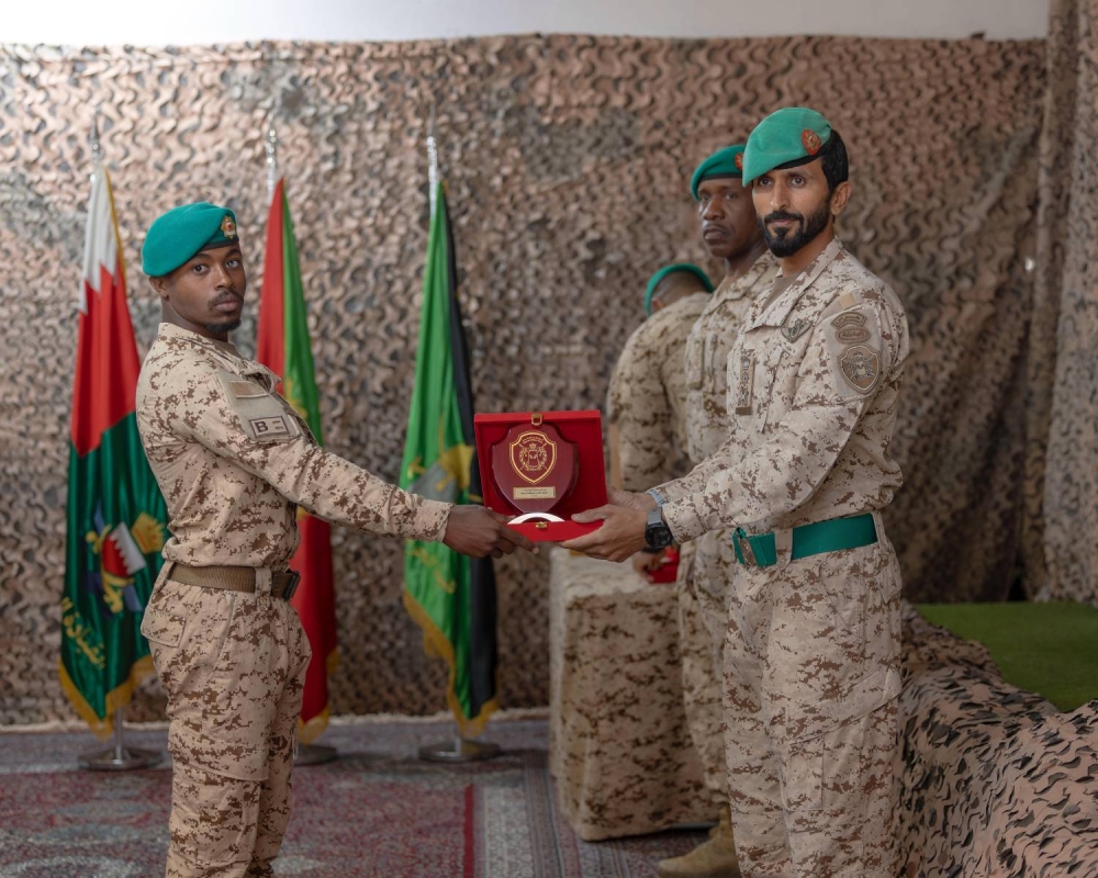 حفل &rlm;تخريج إحدى الدورات المتخصصة بالحرس الملكي