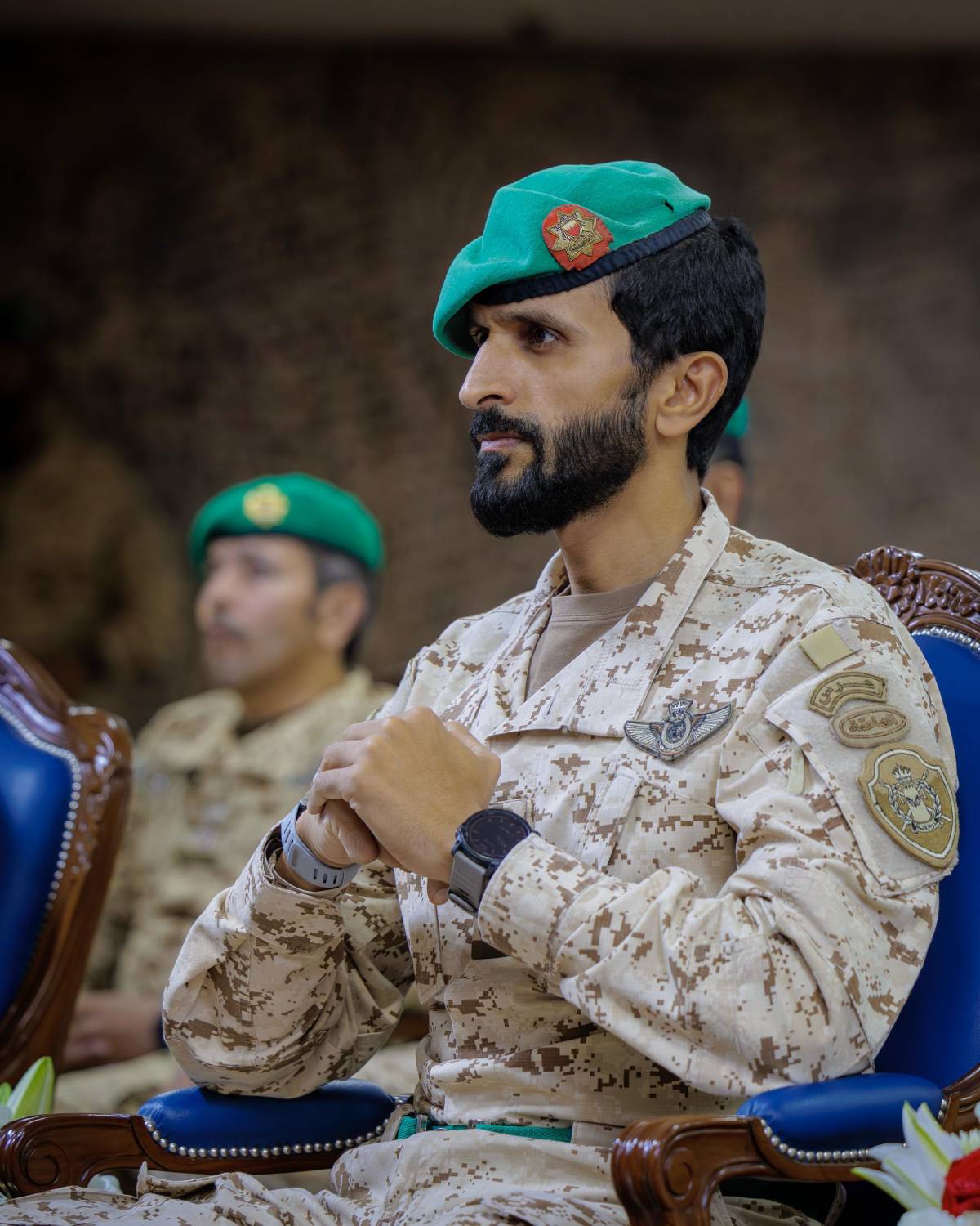 حفل &rlm;تخريج إحدى الدورات المتخصصة بالحرس الملكي